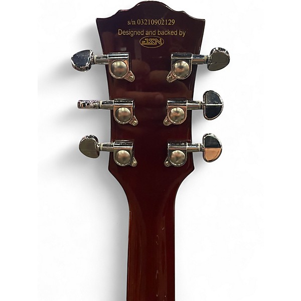 Used Firefly SG Classic 2 Tone Sunburst Solid Body Electric Guitar