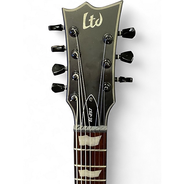 Used ESP LTD EC-257 Black Solid Body Electric Guitar