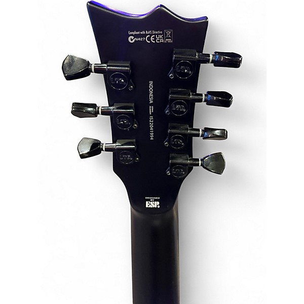 Used ESP LTD EC-257 Black Solid Body Electric Guitar