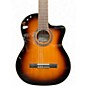 Used Cordoba C5CE 2 Color Sunburst Classical Acoustic Electric Guitar