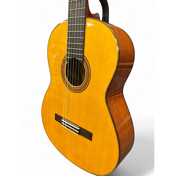 Used Yamaha CG-TA TransAcoustic Nylon-String Natural Classical Acoustic Electric Guitar