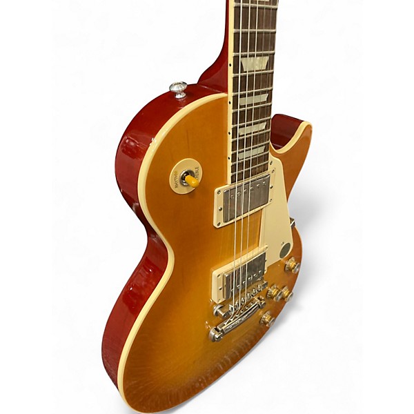 Used Gibson Les Paul Standard Honey Blonde Solid Body Electric Guitar