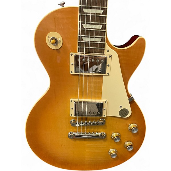 Used Gibson Les Paul Standard Honey Blonde Solid Body Electric Guitar