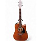 Used Takamine EF340SCGN Natural Acoustic Electric Guitar thumbnail