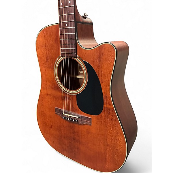 Used Takamine EF340SCGN Natural Acoustic Electric Guitar