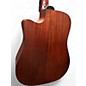 Used Takamine EF340SCGN Natural Acoustic Electric Guitar