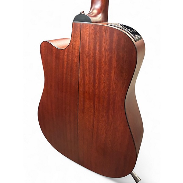 Used Takamine EF340SCGN Natural Acoustic Electric Guitar
