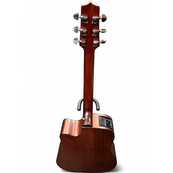Used Takamine EF340SCGN Natural Acoustic Electric Guitar