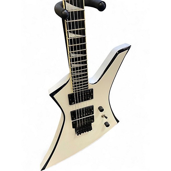Used Jackson KELLY WHITE Solid Body Electric Guitar