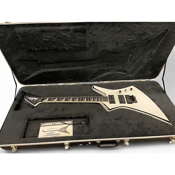 Used Jackson KELLY WHITE Solid Body Electric Guitar