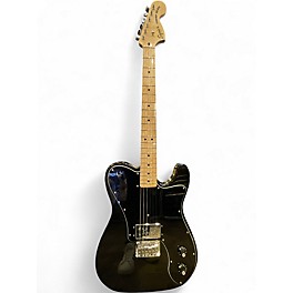 Used Squier ESQUIRE DELUXE Metallic Black Solid Body Electric Guitar