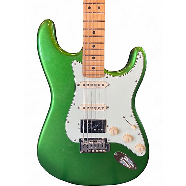 Used Fender Player Plus Stratocaster HSS COSMIC JADE Solid Body Electric Guitar