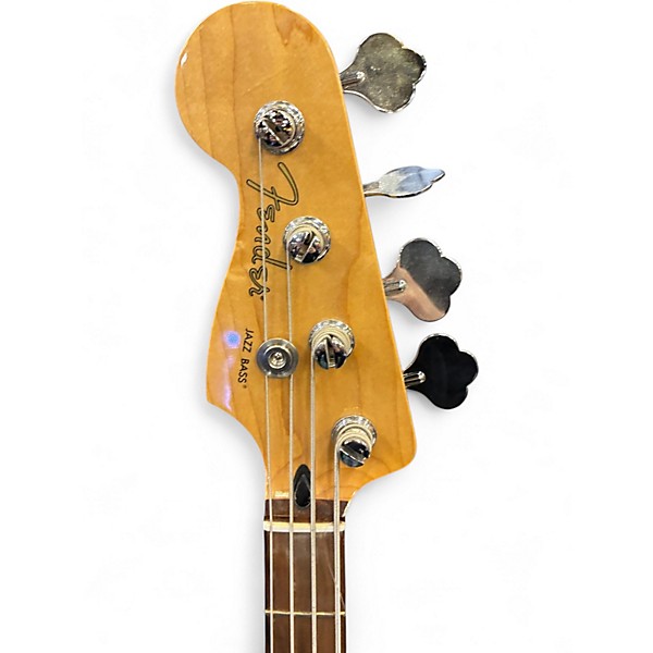 Used Fender Player Jazz Bass Capri Orange Electric Bass Guitar