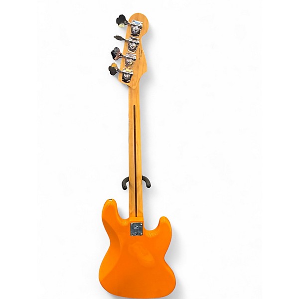 Used Fender Player Jazz Bass Capri Orange Electric Bass Guitar
