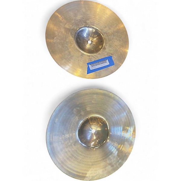 Used Zildjian 14in A Custom Hi Hat Pair Cymbal