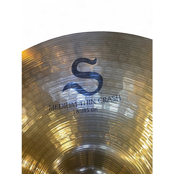Used Zildjian 18in S Family Medium Thin Crash Cymbal