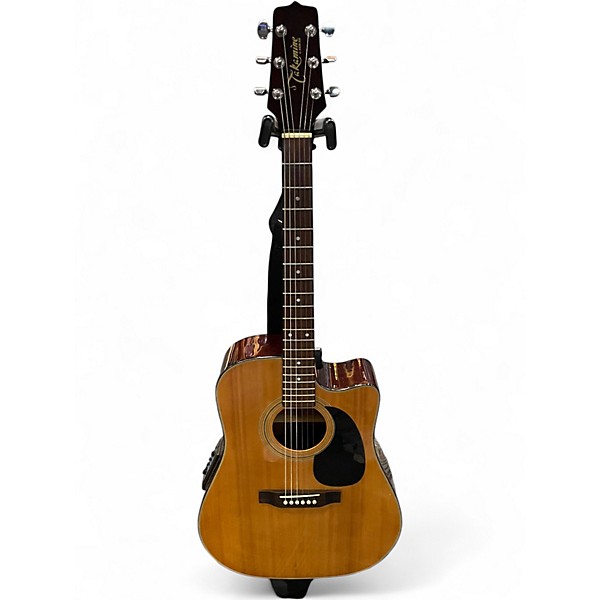 Used Takamine EG350C Natural Acoustic Electric Guitar