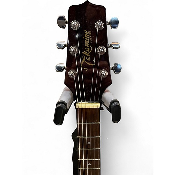 Used Takamine EG350C Natural Acoustic Electric Guitar