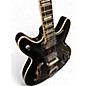 Used 2011 Hagstrom Viking Black Hollow Body Electric Guitar