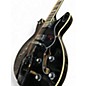 Used 2011 Hagstrom Viking Black Hollow Body Electric Guitar