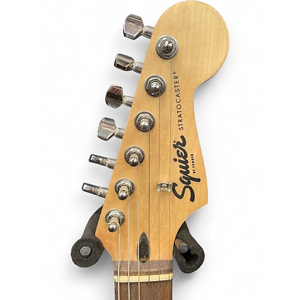 Used Squier Standard Stratocaster Blue Solid Body Electric Guitar