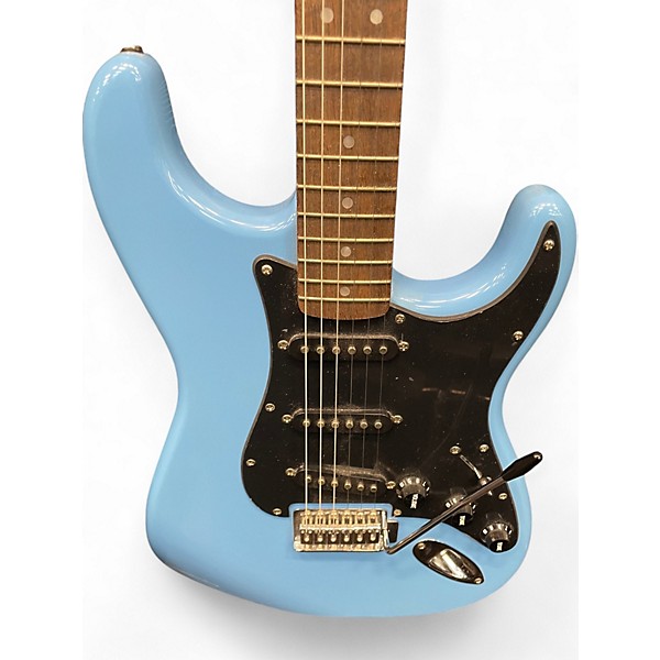 Used Squier Standard Stratocaster Blue Solid Body Electric Guitar