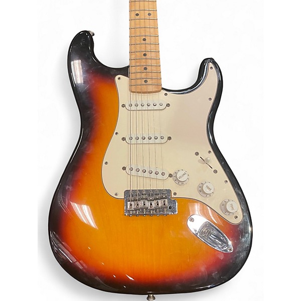 Used Fender Standard Stratocaster 2 Color Sunburst Solid Body Electric Guitar