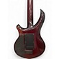Used Sterling by Music Man MAJ200 SPALTED MAPLE BLOOD ORANGE BURST Solid Body Electric Guitar