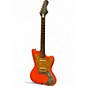 Used Danelectro Dead-On '67 Agent Orange Solid Body Electric Guitar thumbnail