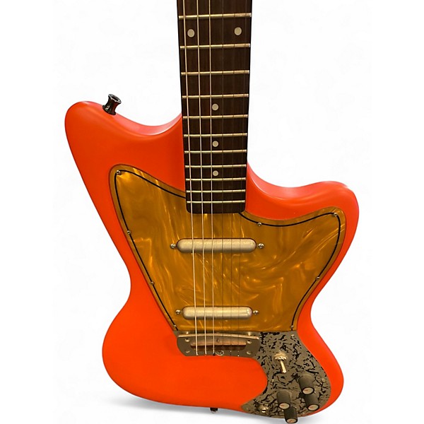 Used Danelectro Dead-On '67 Agent Orange Solid Body Electric Guitar
