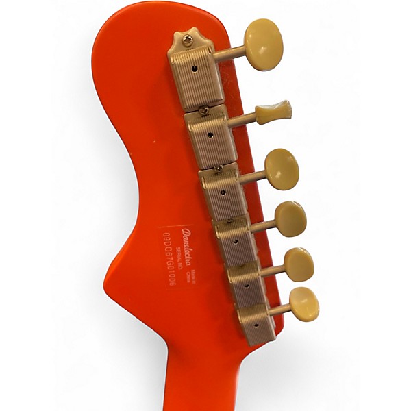 Used Danelectro Dead-On '67 Agent Orange Solid Body Electric Guitar