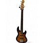 Used Fender DELUXE JAZZ BASS 24 V TIGER BURST Electric Bass Guitar thumbnail