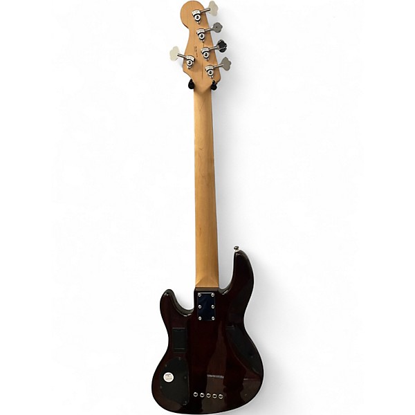 Used Fender DELUXE JAZZ BASS 24 V TIGER BURST Electric Bass Guitar