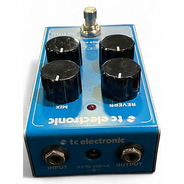 Used TC Electronic Fluorescence Shimmer Reverb Effect Pedal