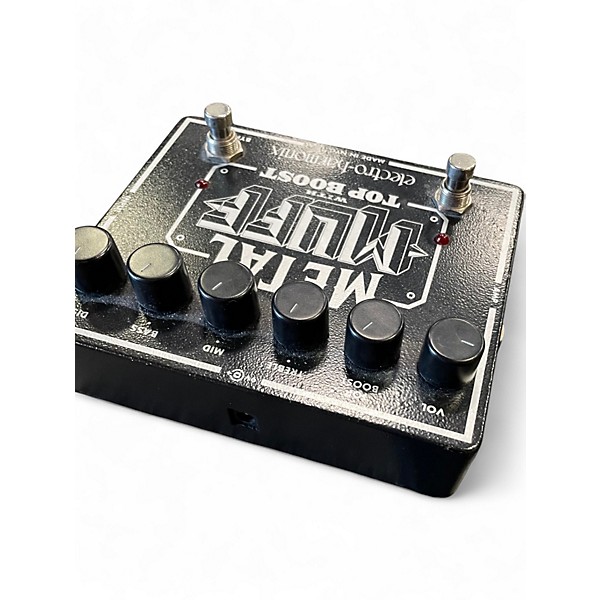 Used Electro-Harmonix Metal Muff Distortion With Top Boost Effect Pedal