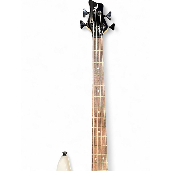Used Jackson Spectra Bass JS2 White Electric Bass Guitar