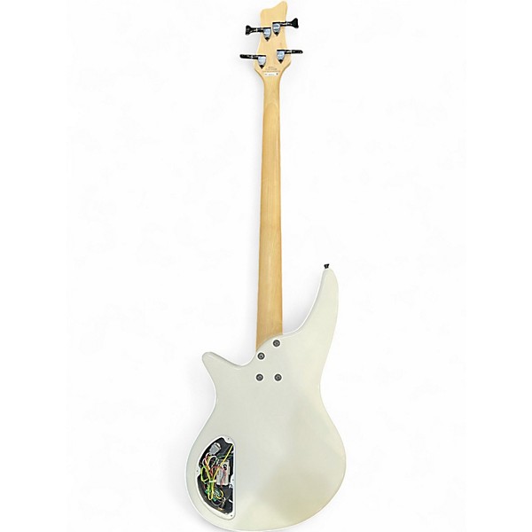 Used Jackson Spectra Bass JS2 White Electric Bass Guitar