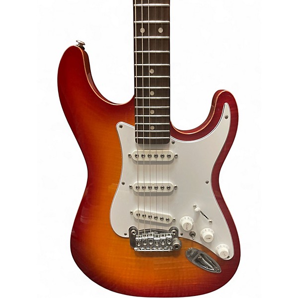 Used G&L S500 CUSTOM CHERRY BURST Solid Body Electric Guitar