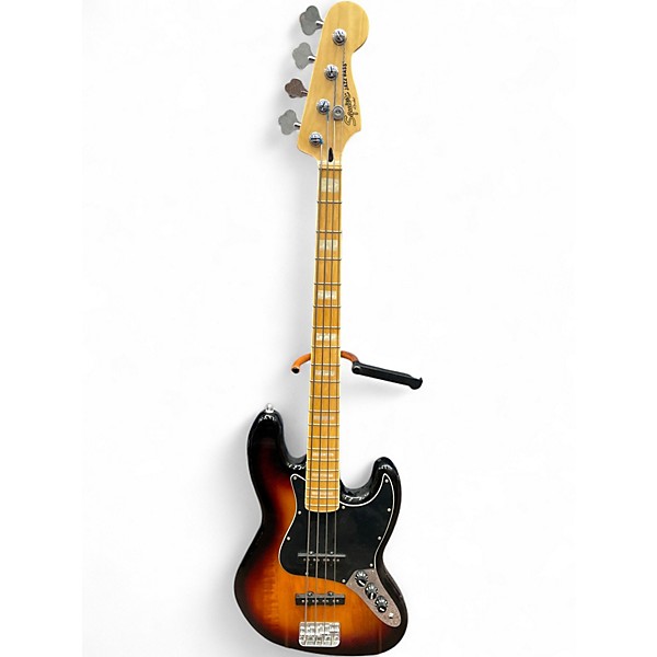 Used Squier Classic Vibe 1970S Jazz Bass Tobacco Electric Bass Guitar