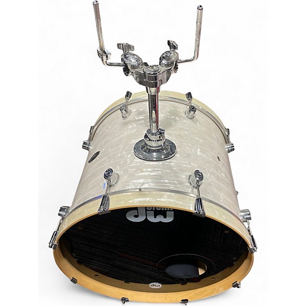 Used PDP by DW 5 Piece PACIFIC WHITE MARINE PEARL Drum Kit