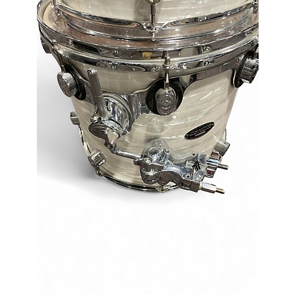 Used PDP by DW 5 Piece PACIFIC WHITE MARINE PEARL Drum Kit
