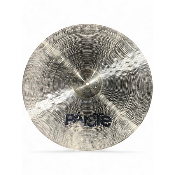 Used Paiste 22in Prototype Ride Cymbal