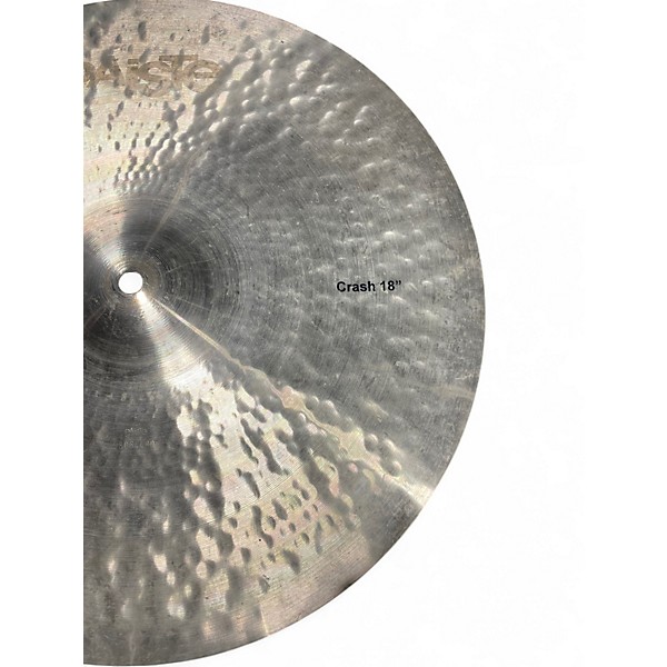 Used Paiste 18in Prototype Crash Cymbal