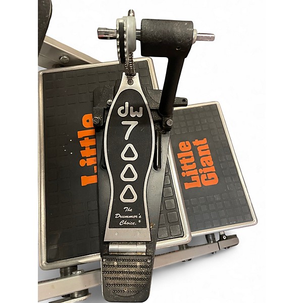 Used DW 7000 Series Double Double Bass Drum Pedal