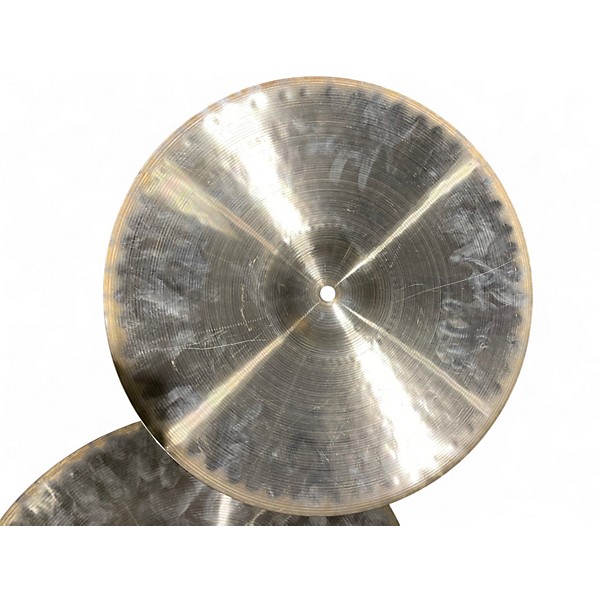 Used Paiste 14in 404 Heavy Hi Hat Pair Cymbal