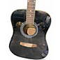 Used Ibanez PF4JP Black Acoustic Guitar