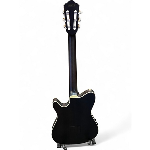 Used Ibanez TOD10N SATIN BLACK Classical Acoustic Electric Guitar