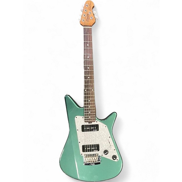 Used Sterling by Music Man ALBERT LEE Sherwood Green Solid Body Electric Guitar