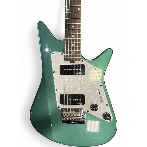 Used Sterling by Music Man ALBERT LEE Sherwood Green Solid Body Electric Guitar