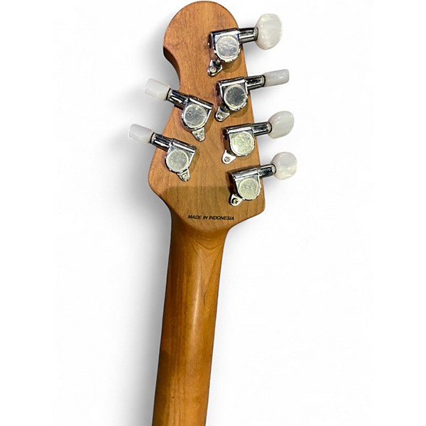 Used Sterling by Music Man ALBERT LEE Sherwood Green Solid Body Electric Guitar